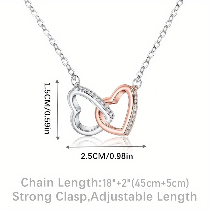 Heart Pendant Necklace Gift for Daughter from Mom